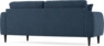 Eden - 2,5-sits soffa svängd - Blå