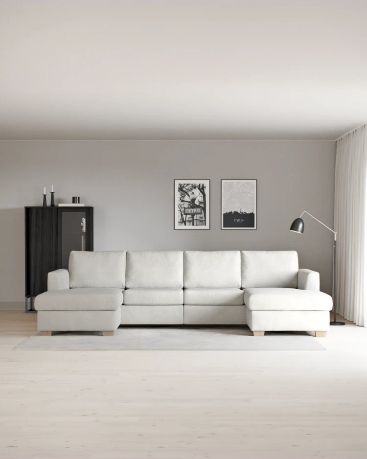 Friday - 2-sits soffa med två schäslonger - inspiration