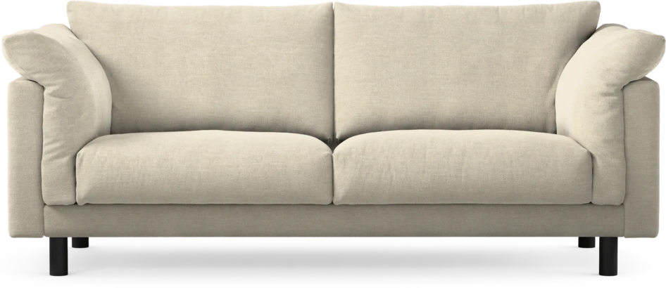 Cherrie - 2,5-sits soffa, fast klädsel - Beige