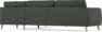 Bridge - Hörnsoffa, 3+2-sits - Grön