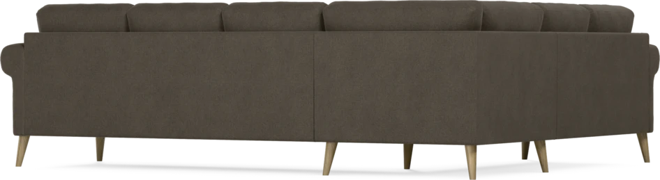 Eden - Hörnsoffa, 2+3-sits - Brun