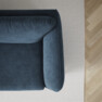 Madison - 3-sits soffa med divan vänster - Blå