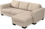 Nevada - 3-sits soffa med flyttbar schäslong - Beige