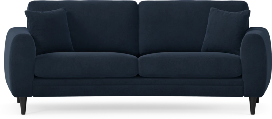 Eden - 2,5-sits soffa svängd - Blå