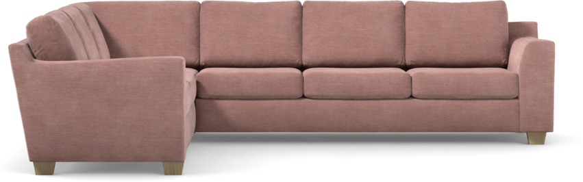 Friday - Hörnsoffa, 2+3-sits - Rosa