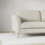 Bridge - 3-sits soffa svängd - Beige
