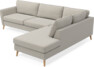 County - 2,5-sits soffa med divan höger - Beige
