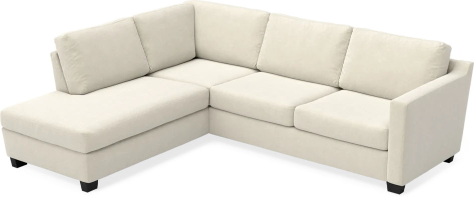 Friday - 2,5-sits soffa med divan vänster - Beige