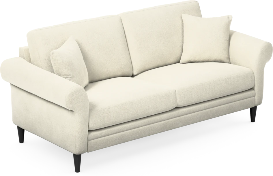 Eden - 2,5-sits soffa - Vit