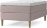 Delux Exclusive - Kontinentalsäng, enkelsäng 120 cm med bäddmadrass och sängben