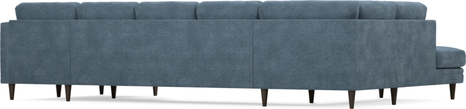 Eden - 3-sits soffa med divan vänster och schäslong höger - Blå