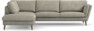 Madison Lux - 3-sits soffa med divan vänster - Vit