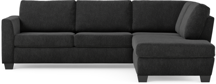 Friday - 2,5-sits soffa med divan höger - Blå