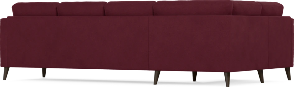 Eden - Hörnsoffa, 1+3-sits - Röd