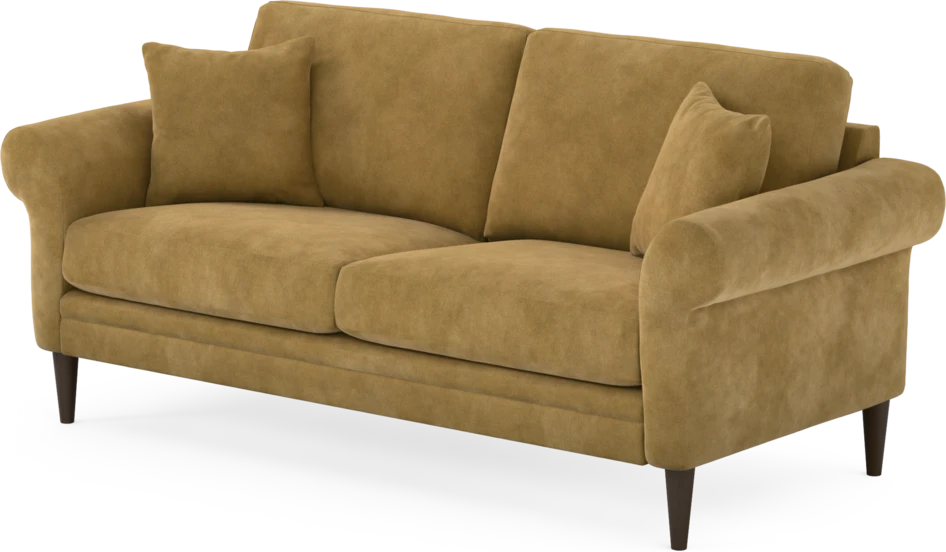 Eden - 2,5-sits soffa - Gul