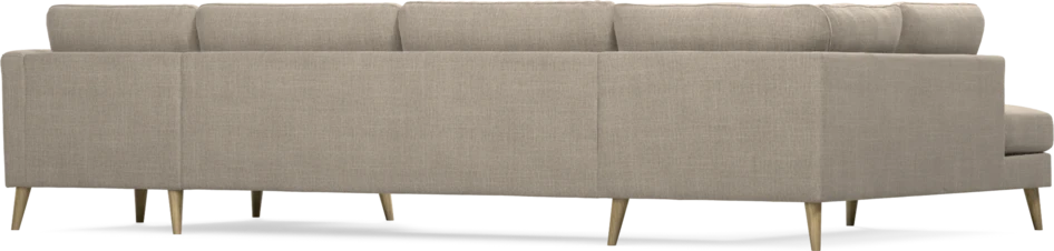 Bridge - 3-sits soffa med divan vänster och schäslong höger - Beige