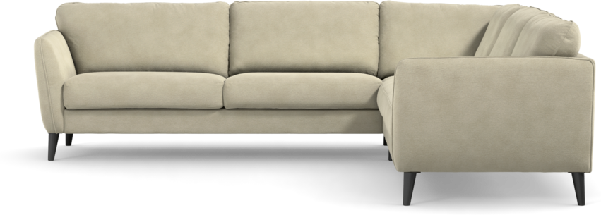 Bridge - Hörnsoffa, 3+3-sits - Beige