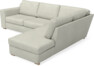 Friday - 2,5-sits soffa med divan höger - Beige