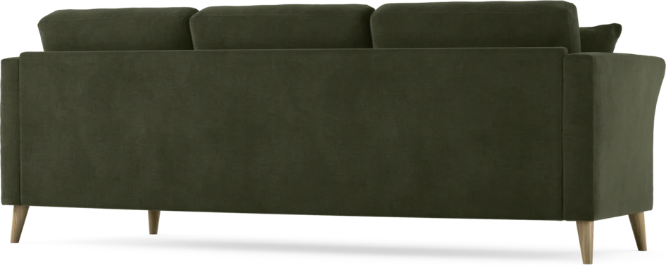 Eden - 3-sits soffa svängd - Grön