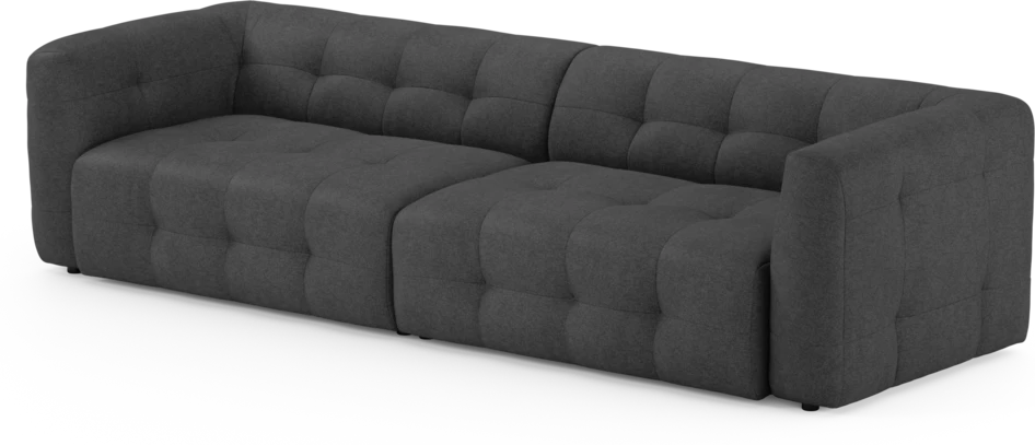 Bella Grande - 4-sits soffa - Svart