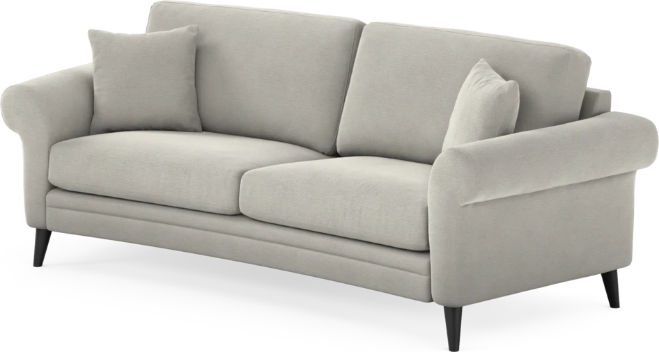 Eden - 2,5-sits soffa svängd - Grå