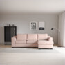 Friday - 3-sits soffa med schäslong höger - Rosa