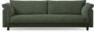 Cherrie - 4-sits soffa, hel dyna, fast klädsel - Grön