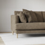 Harper - 4-sits med schäslong XL höger - Brun