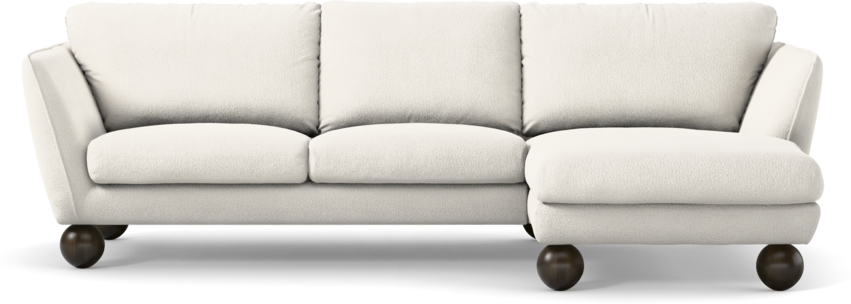 Madison - 2-sits soffa med schäslong höger - Beige