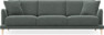 Macy Lux - 3-sits soffa XL - Grå