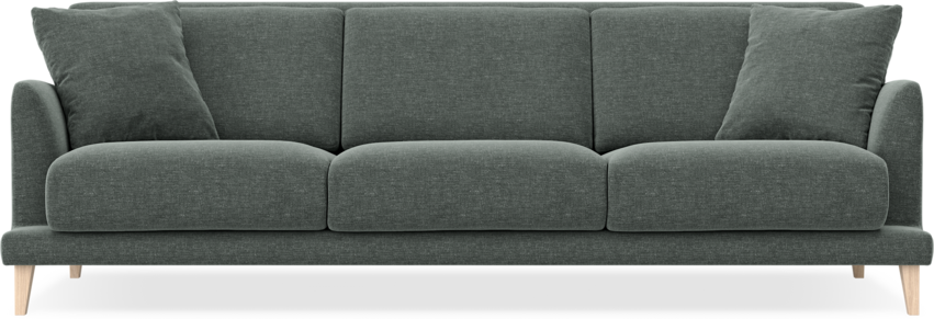 Macy Lux - 3-sits soffa XL - Grå