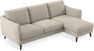 Madison - 2-sits soffa med schäslong höger - Beige