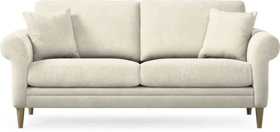 Eden - 2,5-sits soffa - Vit