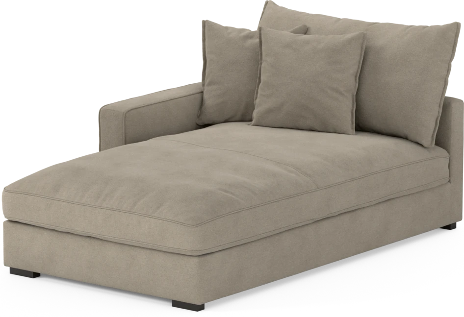 Rossi - Schäslong vänster - Beige