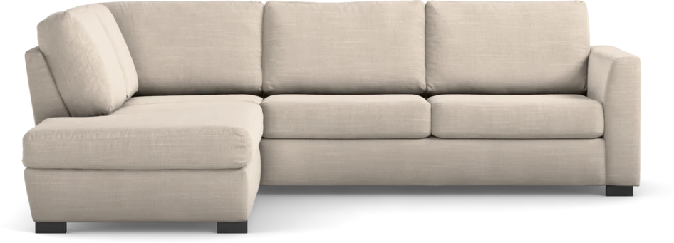 Friday - 2,5-sits soffa med divan vänster - Beige