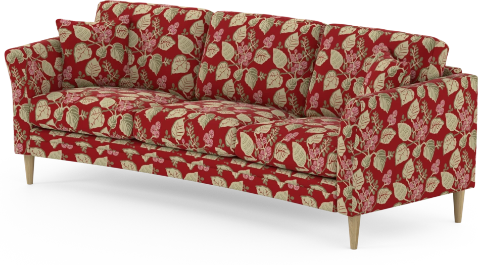 Eden - 3-sits soffa svängd - Flerfärgad