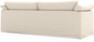 Cherrie - 3-sits soffa, hel dyna och kappa - Beige