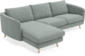 Madison Lux - 2-sits soffa med schäslong vänster - Grå