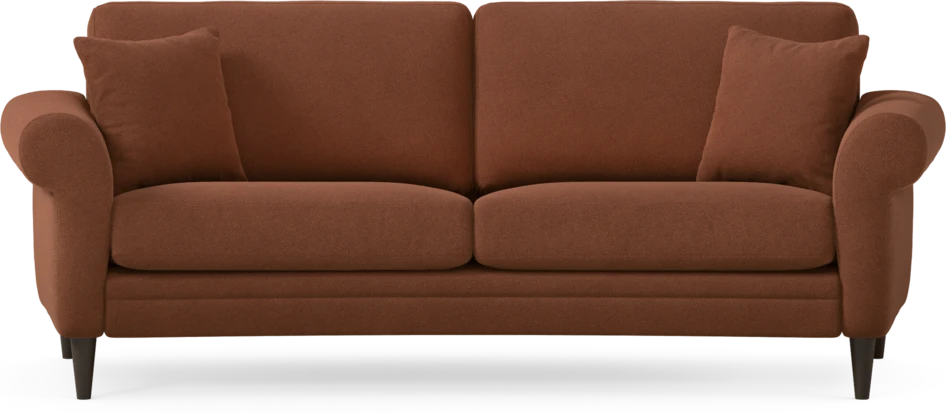 Eden - 2,5-sits soffa svängd - Orange