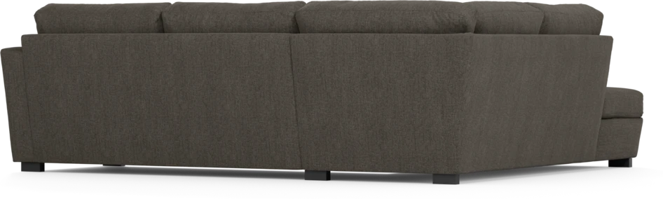 Friday - 2,5-sits soffa med divan vänster - Brun