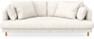 Harper - 3-sits soffa, hel dyna - Vit