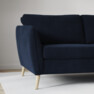 County - 3-sits soffa - Blå