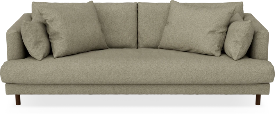Harper - 3-sits soffa, hel dyna - Beige
