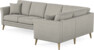 Eden - Hörnsoffa, 3+1-sits - Grå
