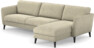 Bridge - 3-sits soffa med schäslong höger - Beige