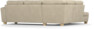 Friday - 2,5-sits soffa med divan vänster - Beige