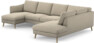 Madison Lux - 2-sits soffa med schäslong vänster och divan höger - Beige
