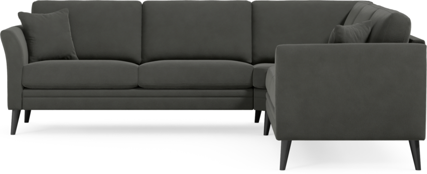 Eden - Hörnsoffa, 2,5+2,5-sits - Grå