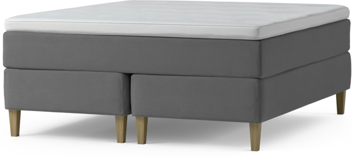 Delux Dream, Kontinentalsäng, dubbelsäng med bäddmadrass och sängben