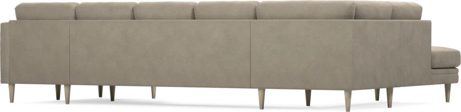 Eden - 3-sits soffa med divan vänster och schäslong höger - Beige